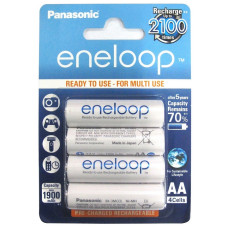 Panasonic Eneloop AA Rechargeable Battery Pack of 4