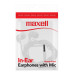 Maxell In-Ear Earphones with Mic