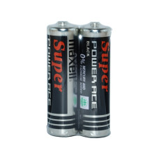 Maxell Super Power Ace AA R6P Battery Black